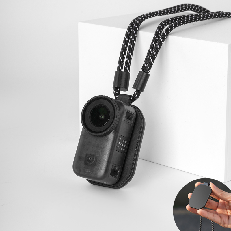 Insta360 Camera Go 3 - 磁気カメラマウントネックストラップ Dji Osmo Nano カメラアクセサリー用 調節可能なネックストラップ