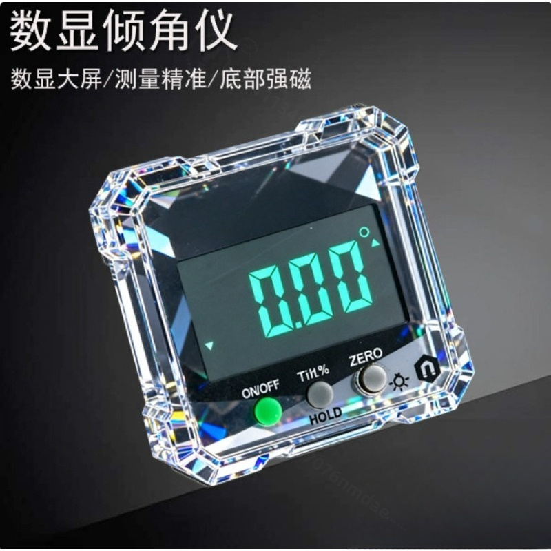 Electronics Repair Garage - デジタル傾斜計磁気角度計電子分度器傾斜レベル測定ツール建設ガレージ修理用
