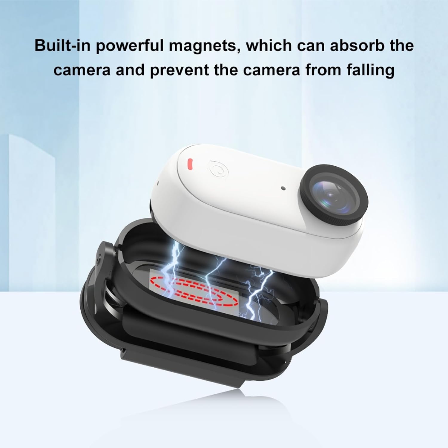 クイックリリース磁気フレームクランプ、固定マウントブラケット - Insta360 Camera Go 3 のレビューと価格
