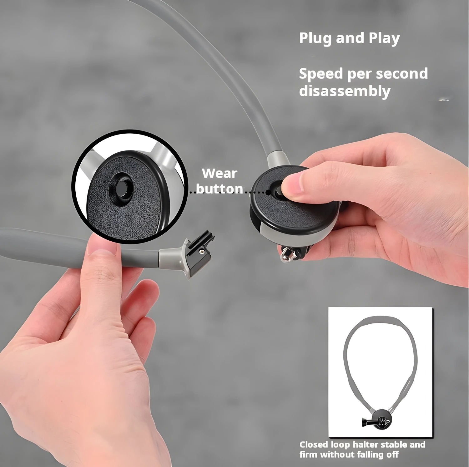 シリコンネックマウント ソフトタイプ GoPro Hero  - Insta360 Camera Go 3 のレビューと価格