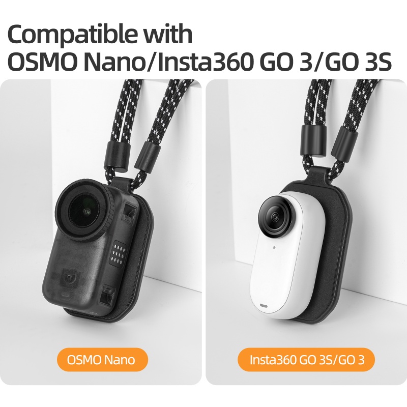 磁気カメラマウントネックストラップ Dji Osmo Nan - Insta360 Camera Go 3 のレビューと価格