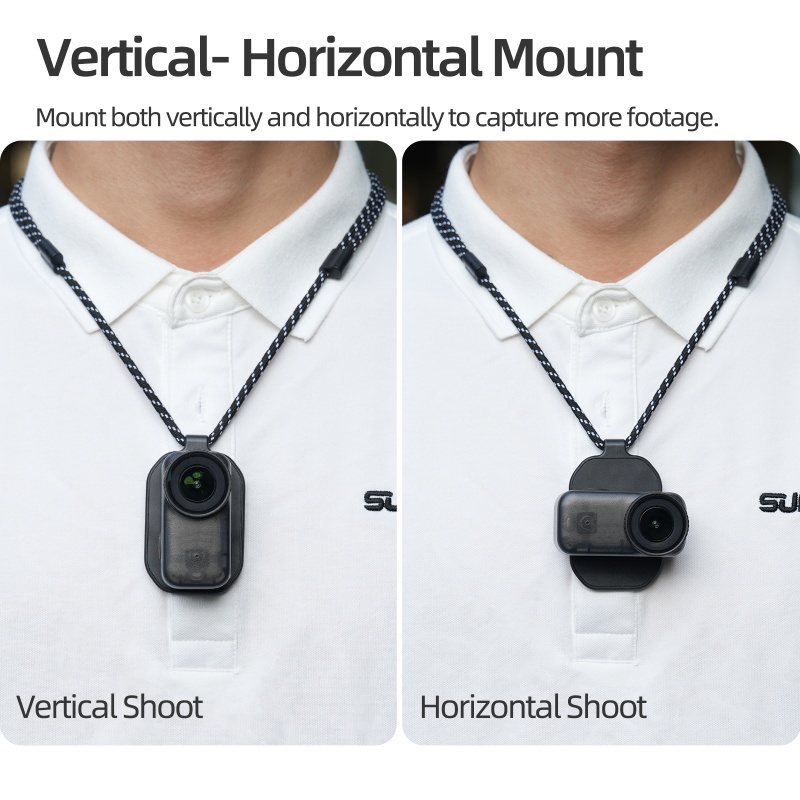 磁気カメラマウントネックストラップ Dji Osmo Nan - Insta360 Camera Go 3 のレビューと価格