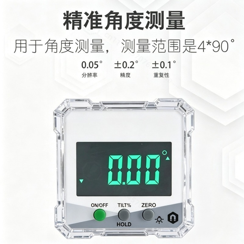 デジタル傾斜計磁気角度計電子分度器傾斜レベル測定ツール建設ガ - Electronics Repair Garage のレビューと価格