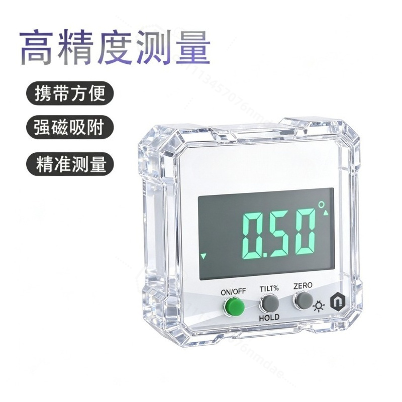 デジタル傾斜計磁気角度計電子分度器傾斜レベル測定ツール建設ガ - Electronics Repair Garage のレビューと価格