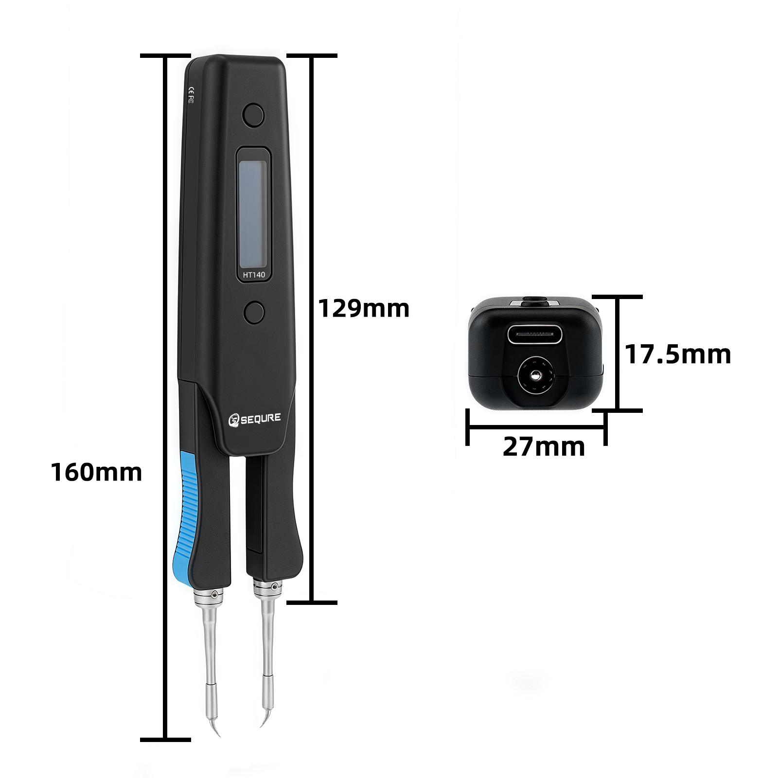 SEQURE HT140 2-IN-1 電気加熱ピンセット  - Smd Tweezer Set のレビューと価格